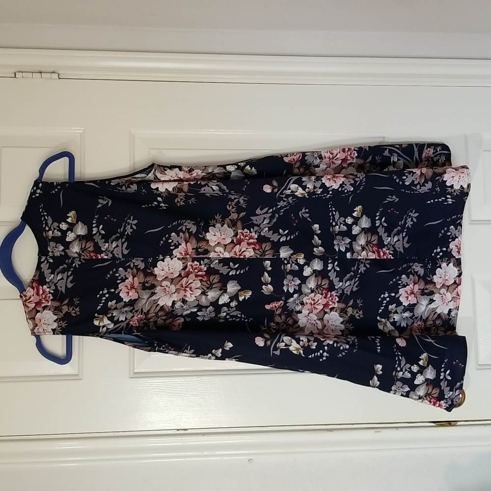 SHEIN Floral Short Sleeve Dress Size 2XL - Picture 3 of 12